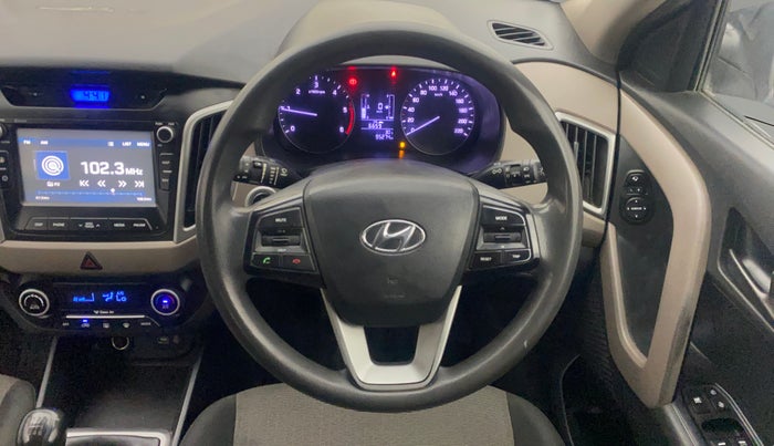 2017 Hyundai Creta SX PLUS 1.6 DIESEL, Diesel, Manual, 95,304 km, Steering Wheel Close Up