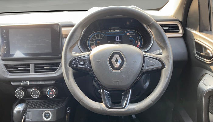 2022 Renault Kiger RXT (O) AMT, Petrol, Automatic, 38,769 km, Steering Wheel Close Up