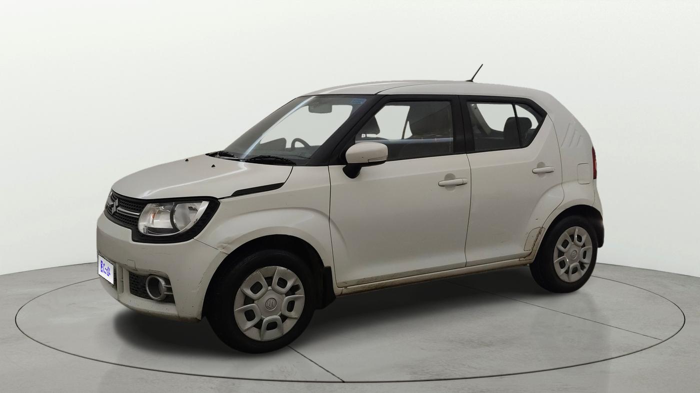 2019 Maruti IGNIS DELTA 1.2 AMT, Petrol, Automatic, 43,691 km, Left Front Diagonal