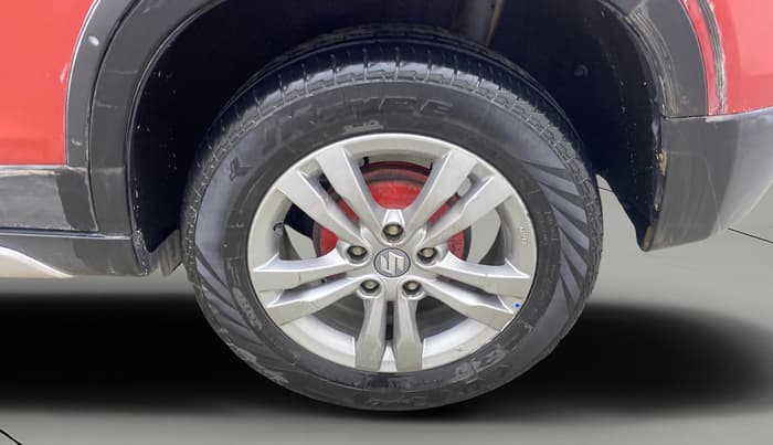 2017 Maruti Vitara Brezza ZDI PLUS DUAL TONE, Diesel, Manual, 93,550 km, Left Rear Wheel