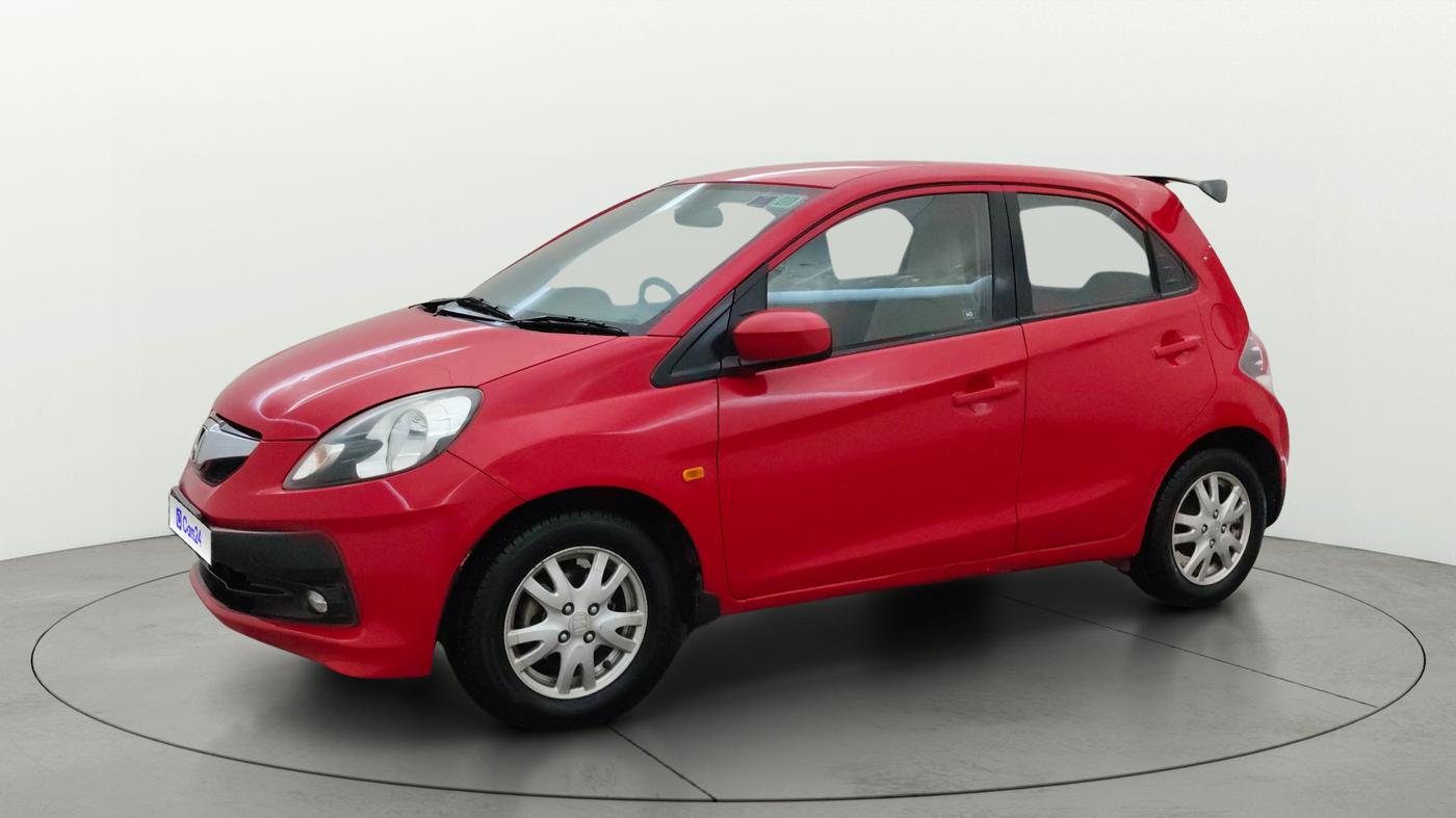 2015 Honda Brio V MT, Petrol, Manual, 86,322 km, Left Front Diagonal