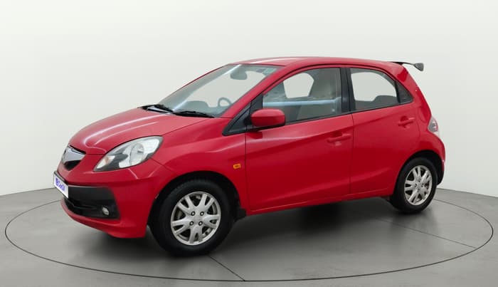 2015 Honda Brio V MT, Petrol, Manual, 86,210 km, Left Front Diagonal