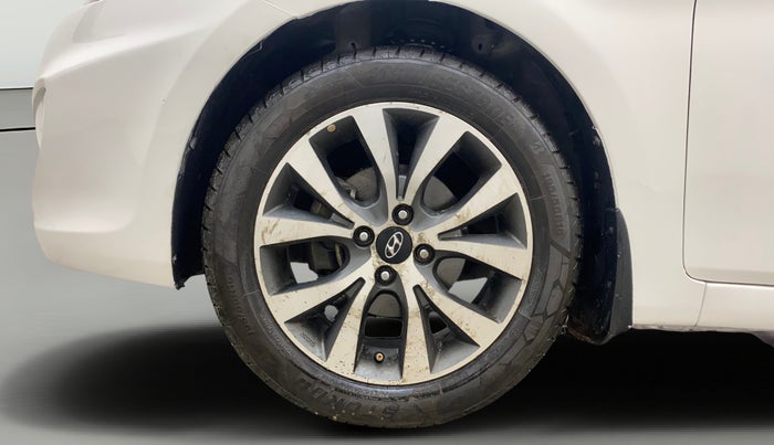 2013 Hyundai Verna FLUIDIC 1.6 CRDI SX, Diesel, Manual, 96,675 km, Left Front Wheel