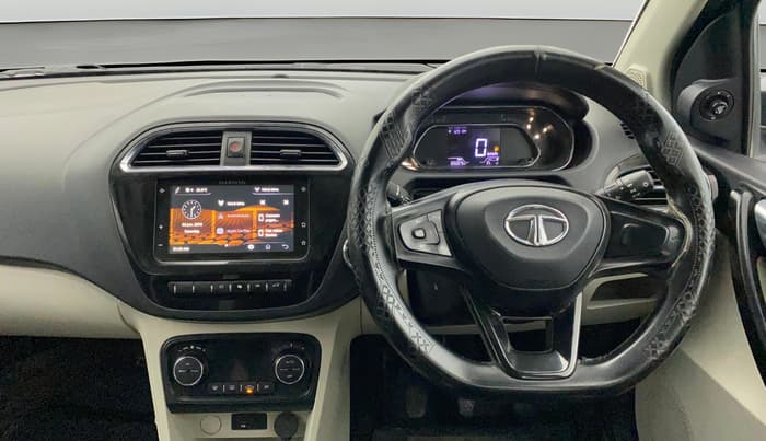2022 Tata TIGOR XZ PLUS CNG, CNG, Manual, 65,006 km, Steering Wheel Close Up