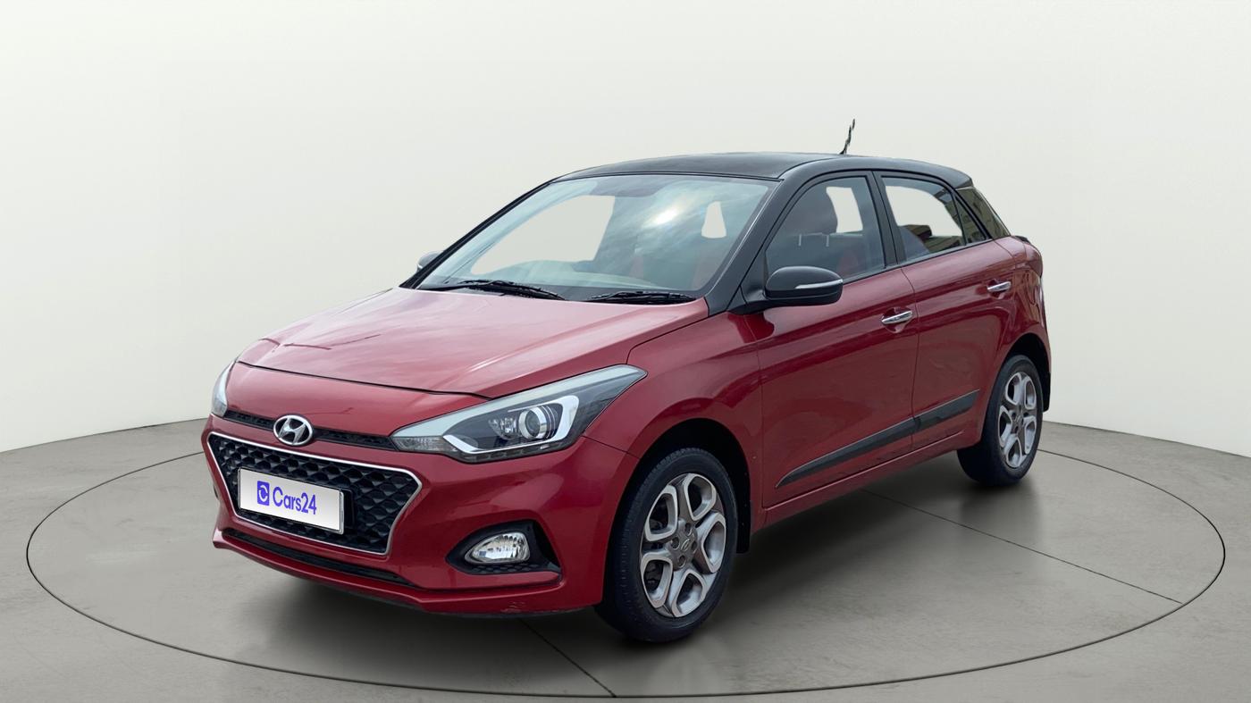 2020 Hyundai Elite i20 ASTA (O) CVT, Petrol, Automatic, 42,616 km, Left Front Diagonal