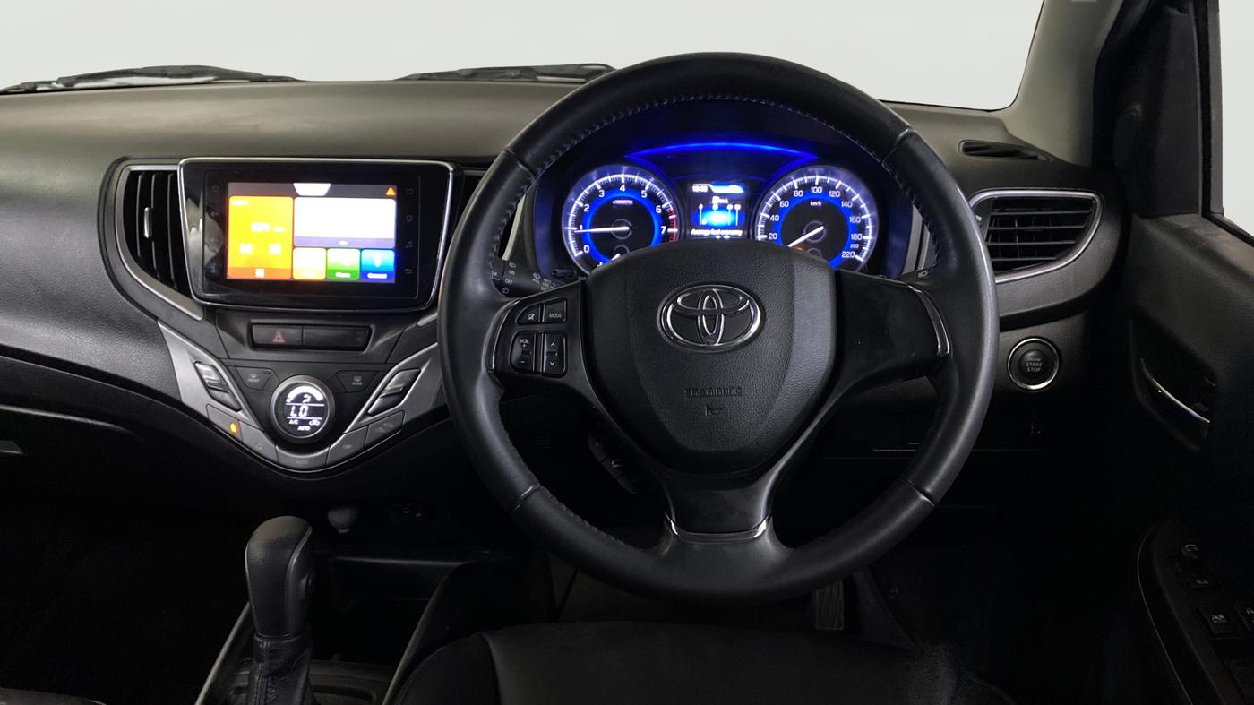 2020 Toyota Glanza V CVT, Petrol, Automatic, 35,285 km, Steering Wheel Close Up