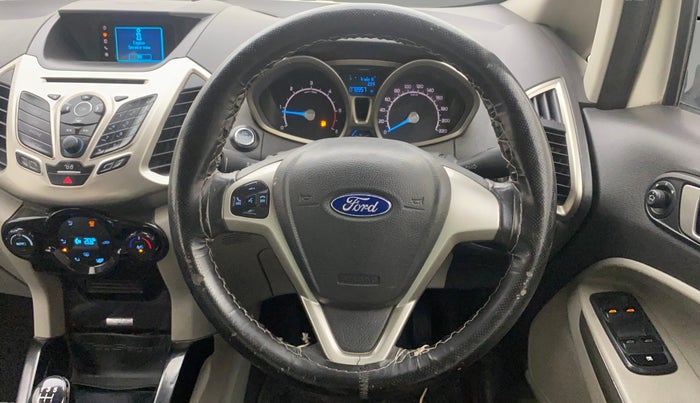 2016 Ford Ecosport TITANIUM 1.5L DIESEL, Diesel, Manual, 78,935 km, Steering Wheel Close Up