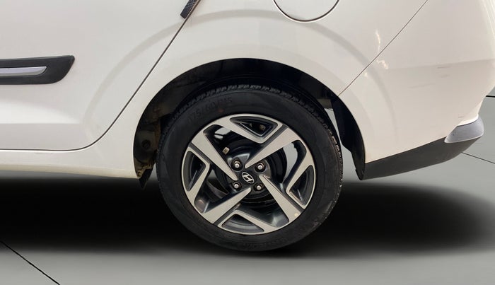 2020 Hyundai AURA SX 1.2 (O), Petrol, Manual, 59,302 km, Left Rear Wheel