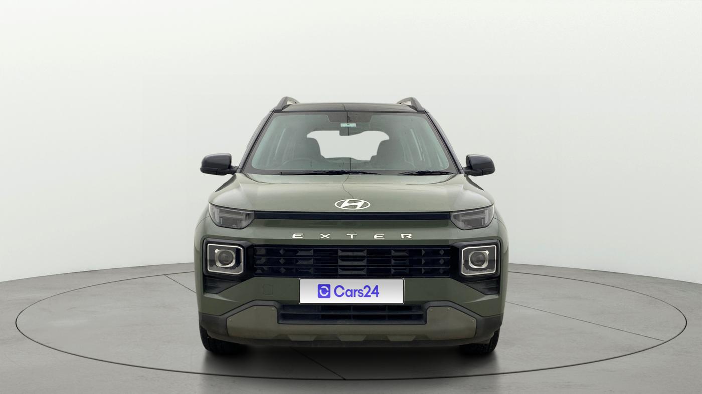 2023 Hyundai EXTER SX(O) CONNECT 1.2 AMT DUAL TONE, Petrol, Automatic, 17,312 km, Front