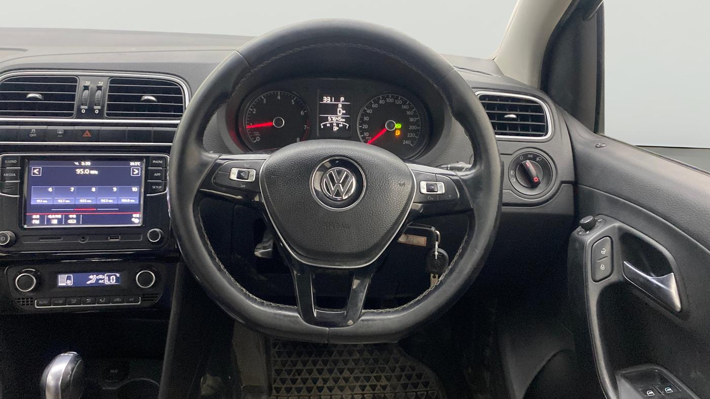 2017 Volkswagen Polo GT TSI AT, Petrol, Automatic, 57,634 km, Steering Wheel Close Up