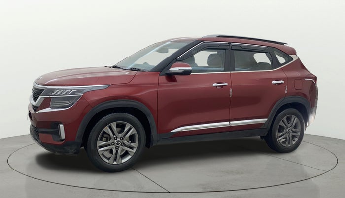 2020 KIA SELTOS HTX IVT 1.5 PETROL, Petrol, Automatic, 37,241 km, Left Front Diagonal