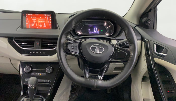 2021 Tata NEXON XZA PLUS PETROL, Petrol, Automatic, 13,181 km, Steering Wheel Close Up
