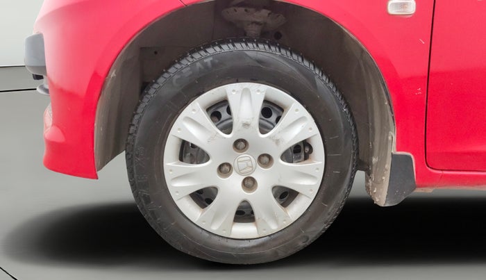 2014 Honda Brio S MT, Petrol, Manual, 78,856 km, Left Front Wheel