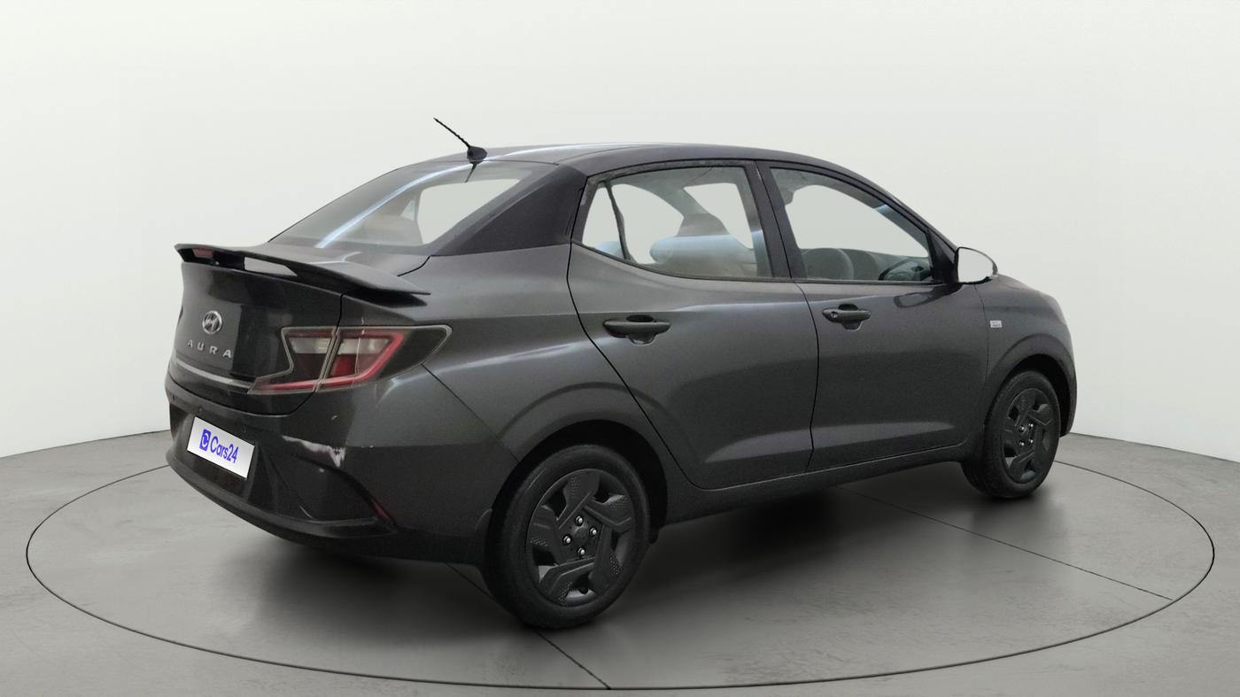 2021 Hyundai AURA S 1.2 AMT, Petrol, Automatic, 29,050 km, Right Back Diagonal