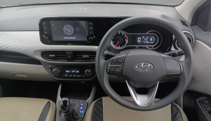 2022 Hyundai GRAND I10 NIOS SPORTZ AMT 1.2 KAPPA VTVT, Petrol, Automatic, 21,179 km, Steering Wheel Close Up