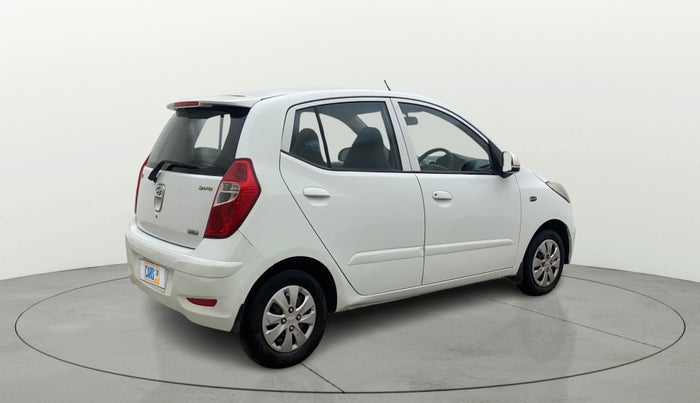 2013 Hyundai i10 SPORTZ 1.2, Petrol, Manual, 1,12,204 km, Right Back Diagonal
