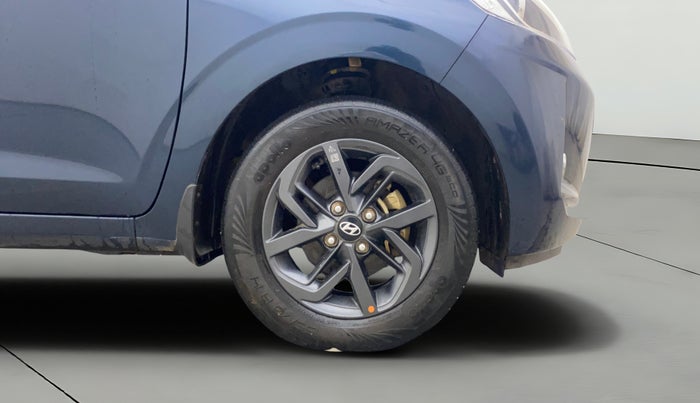 2022 Hyundai GRAND I10 NIOS SPORTZ AMT 1.2 KAPPA VTVT, Petrol, Automatic, 24,573 km, Right Front Wheel