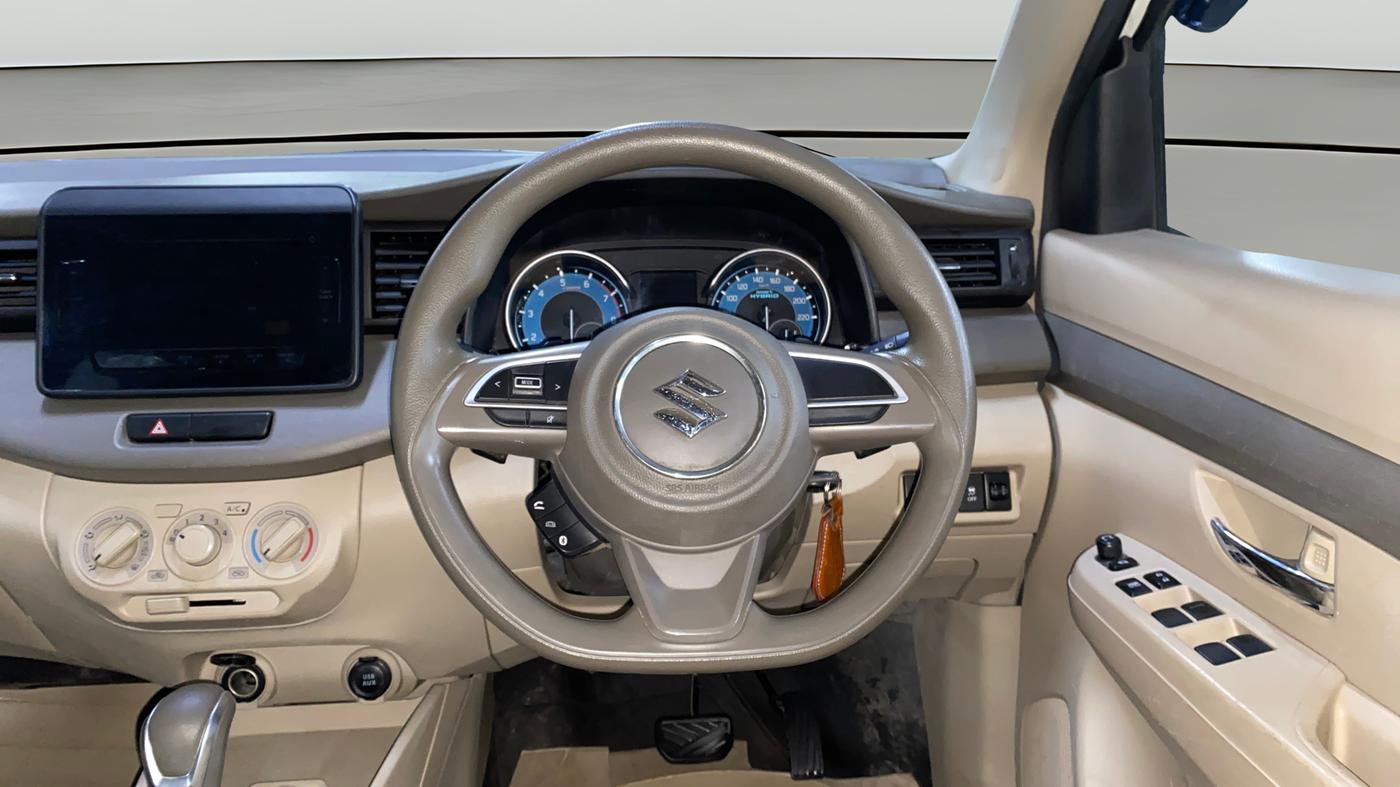 2024 Maruti Ertiga VXI AT SHVS, Petrol, Automatic, 34,912 km, Steering Wheel Close Up