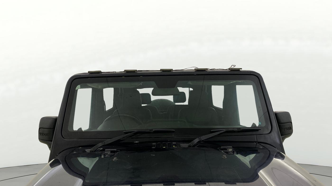 2024 Mahindra Thar AX (O) D 2WD HT, Diesel, Manual, 26,449 km, Front Windshield