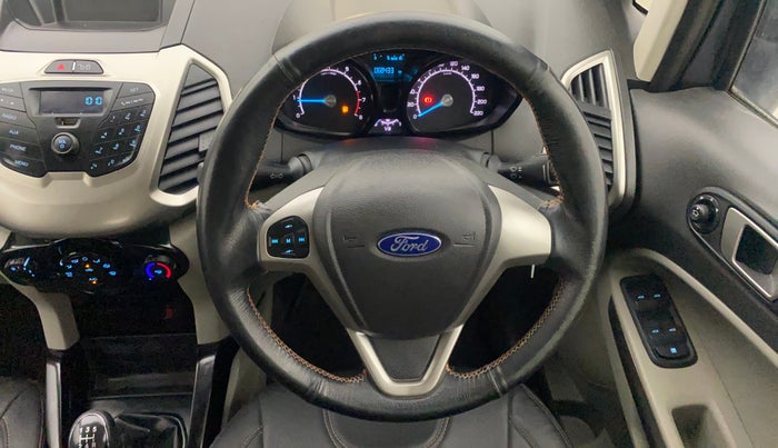 2015 Ford Ecosport TREND 1.5L PETROL, Petrol, Manual, 68,397 km, Steering Wheel Close Up
