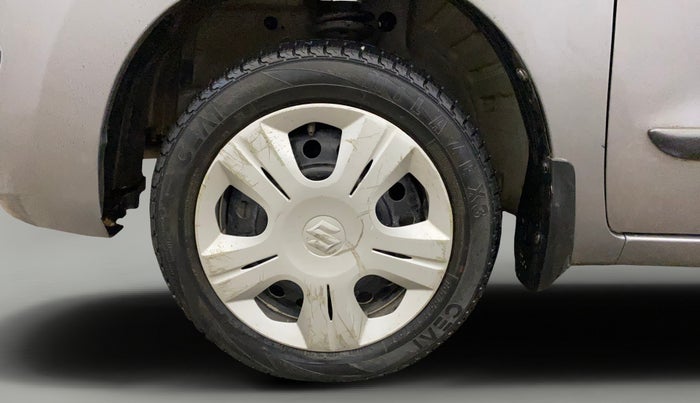 2018 Maruti Wagon R 1.0 VXI, Petrol, Manual, 58,467 km, Left Front Wheel