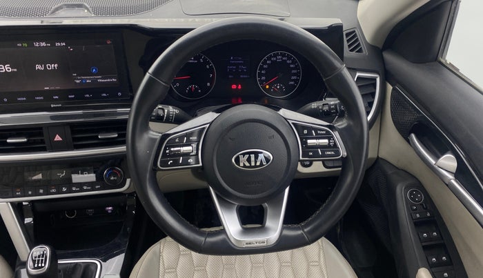 2020 KIA SELTOS HTX 1.5 PETROL, Petrol, Manual, 95,062 km, Steering Wheel Close Up