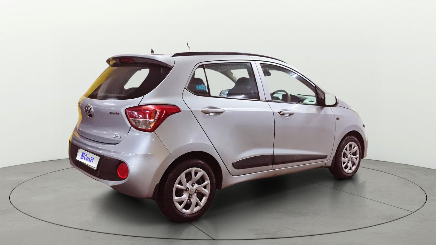 2019 Hyundai Grand i10 SPORTZ 1.2 KAPPA VTVT, CNG, Manual, 55,270 km, Right Back Diagonal