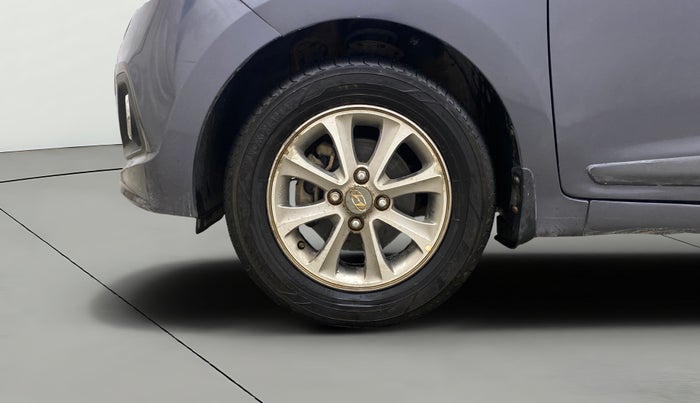 2016 Hyundai Grand i10 ASTA (O) 1.2 KAPPA VTVT, Petrol, Manual, 33,518 km, Left Front Wheel