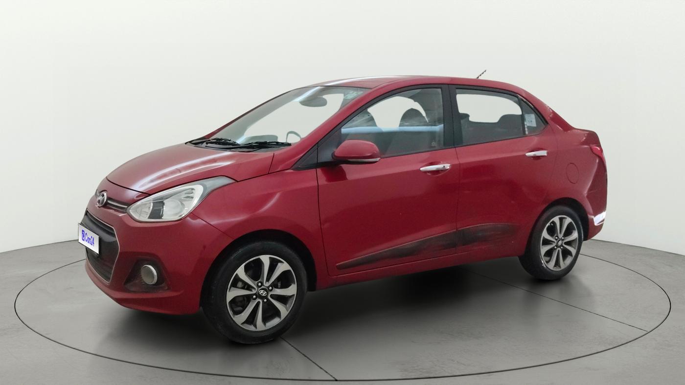 2014 Hyundai Xcent SX 1.2 (O), Petrol, Manual, 53,829 km, Left Front Diagonal