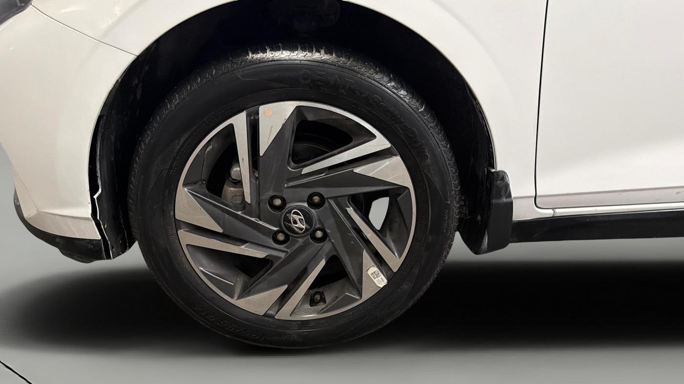 2023 Hyundai NEW I20 ASTA (O) 1.0 TURBO GDI DCT, Petrol, Automatic, 57,574 km, Left Front Wheel