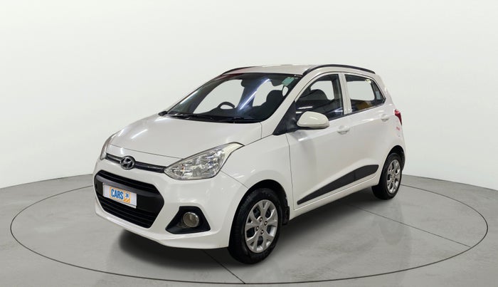 2016 Hyundai Grand i10 SPORTZ 1.2 KAPPA VTVT, Petrol, Manual, 40,629 km, Left Front Diagonal