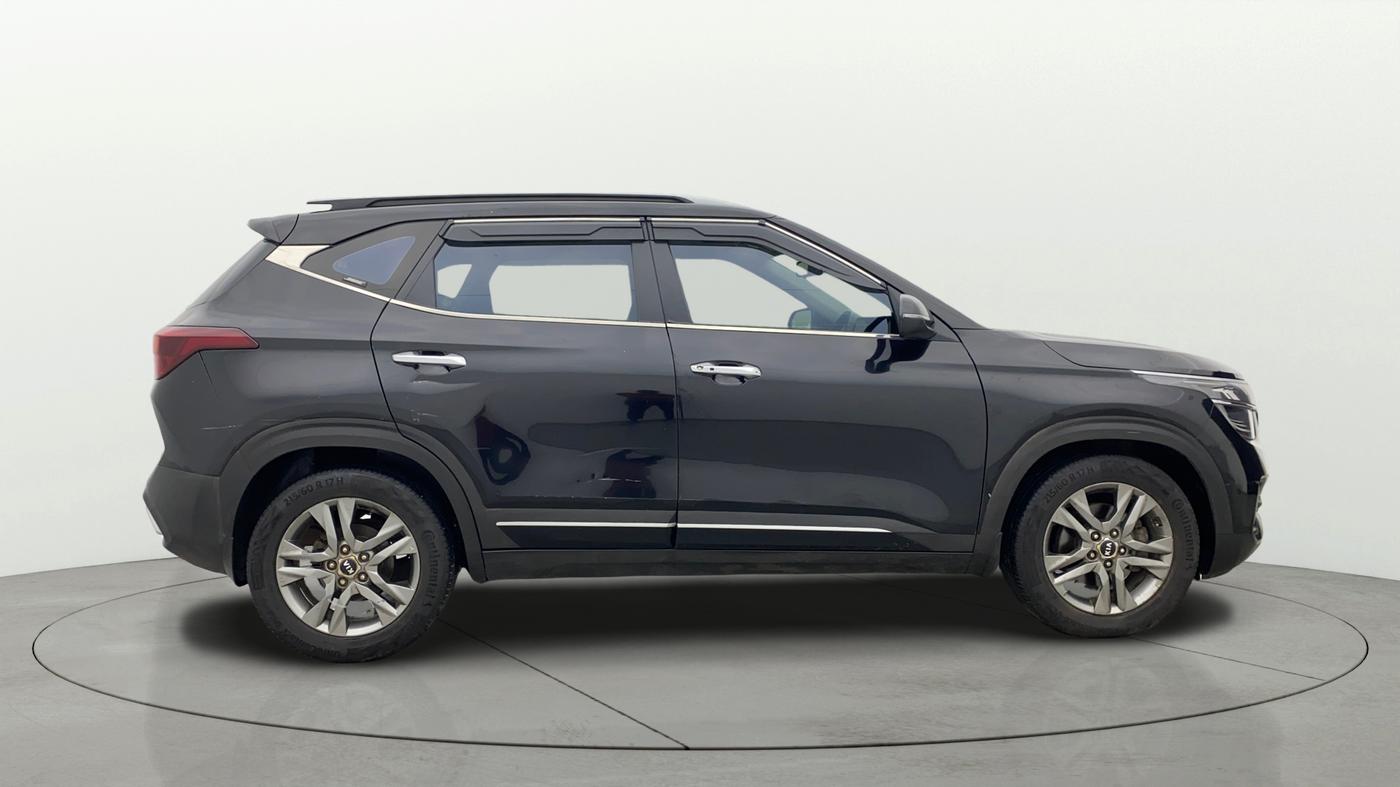 2020 KIA SELTOS HTX PLUS AT1.5 DIESEL, Diesel, Automatic, 1,31,310 km, Right Side View