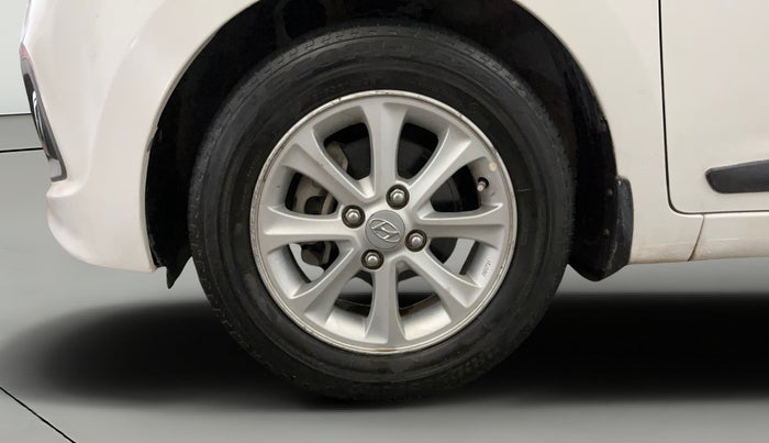 2014 Hyundai Grand i10 ASTA AT 1.2 KAPPA VTVT, Petrol, Automatic, 37,475 km, Left Front Wheel