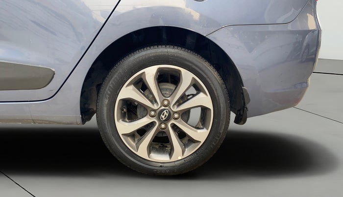 2014 Hyundai Xcent SX 1.2 (O), Petrol, Manual, 35,770 km, Left Rear Wheel