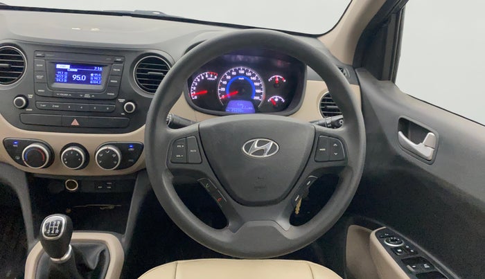2016 Hyundai Grand i10 SPORTZ 1.2 KAPPA VTVT, Petrol, Manual, 25,890 km, Steering Wheel Close Up