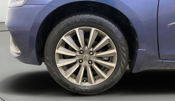 2018 Maruti Ciaz ALPHA 1.5 SHVS PETROL, Petrol, Manual, 53,521 km, Left Front Wheel