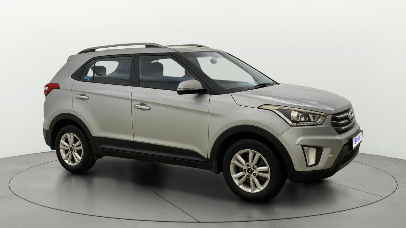 2016 Hyundai Creta SX PLUS 1.6 PETROL, Petrol, Manual, 81,330 km, Right Front Diagonal