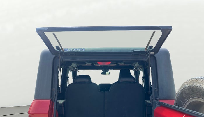 2024 Mahindra Thar LX HT PETROL 4WD MT, Petrol, Manual, 18,457 km, Boot Door Open