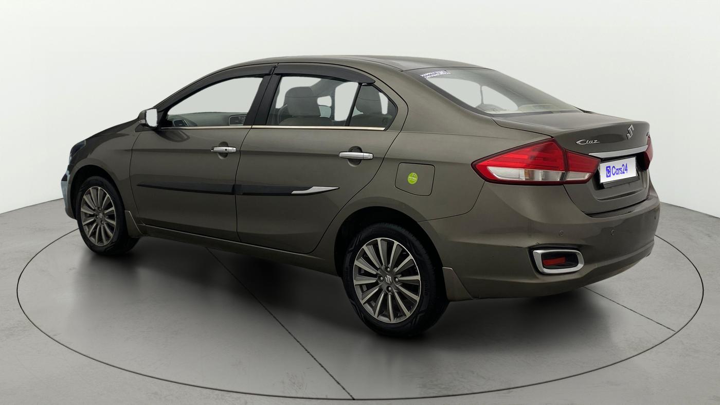 2019 Maruti Ciaz ALPHA  AT 1.5 SHVS PETROL, Petrol, Automatic, 66,671 km, Left Back Diagonal