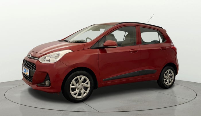 2018 Hyundai Grand i10 SPORTZ 1.2 KAPPA VTVT, Petrol, Manual, 25,369 km, Left Front Diagonal