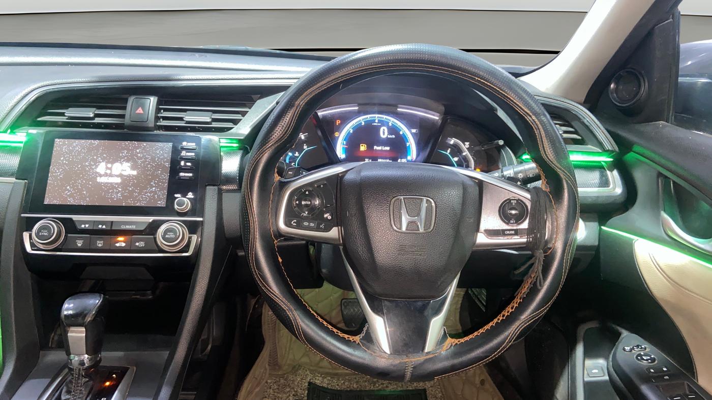 2019 Honda Civic 1.8L I-VTEC VX CVT, Petrol, Automatic, 91,637 km, Steering Wheel Close Up
