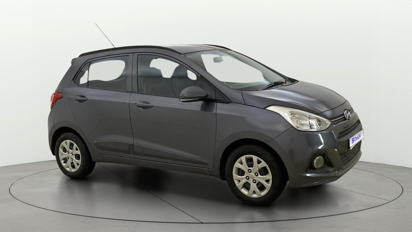 2016 Hyundai Grand i10 SPORTZ 1.2 KAPPA VTVT, Petrol, Manual, 65,102 km, Right Front Diagonal