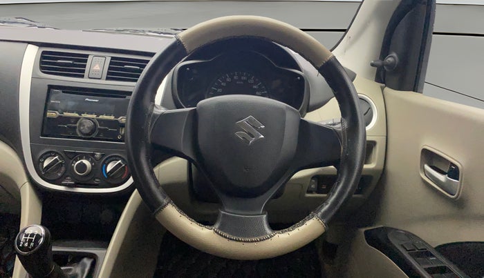 2016 Maruti Celerio VXI, Petrol, Manual, 90,250 km, Steering Wheel Close Up