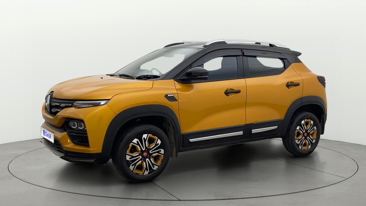 2022 Renault Kiger RXZ TURBO CVT DUAL TONE, Petrol, Automatic, 15,763 km, Left Front Diagonal
