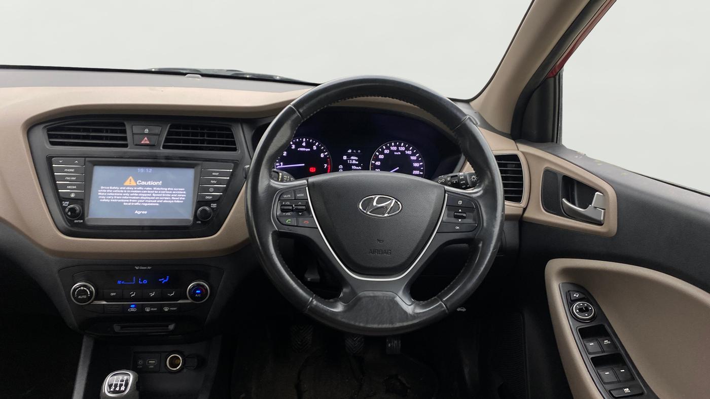 2016 Hyundai Elite i20 ASTA 1.2 (O), Petrol, Manual, 35,619 km, Steering Wheel Close Up