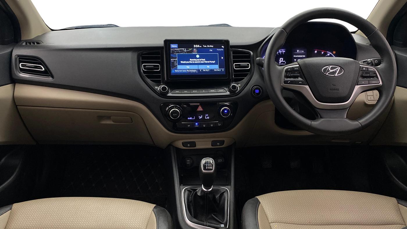 2021 Hyundai Verna SX (O)1.5 VTVT, Petrol, Manual, 57,306 km, Dashboard