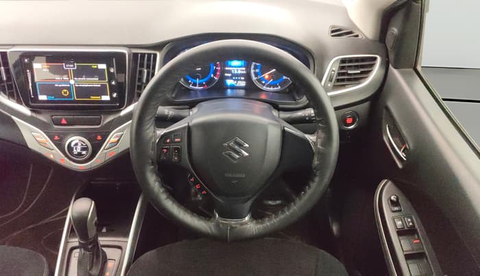 2017 Maruti Baleno ALPHA CVT PETROL 1.2, Petrol, Automatic, 61,180 km, Steering Wheel Close Up