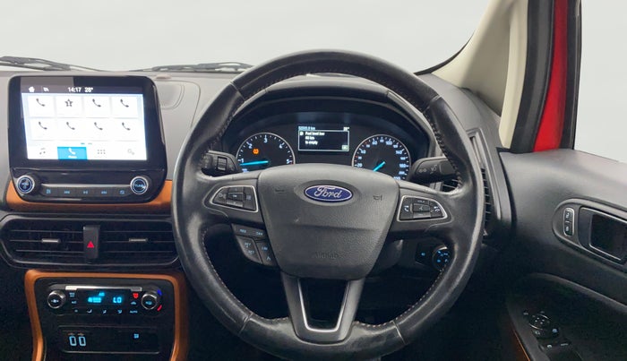 2018 Ford Ecosport TITANIUM 1.5L SPORTS(SUNROOF) DIESEL, Diesel, Manual, 52,596 km, Steering Wheel Close Up