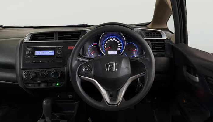 2016 Honda Jazz 1.2L I-VTEC S AT, Petrol, Automatic, 1,08,091 km, Steering Wheel Close Up