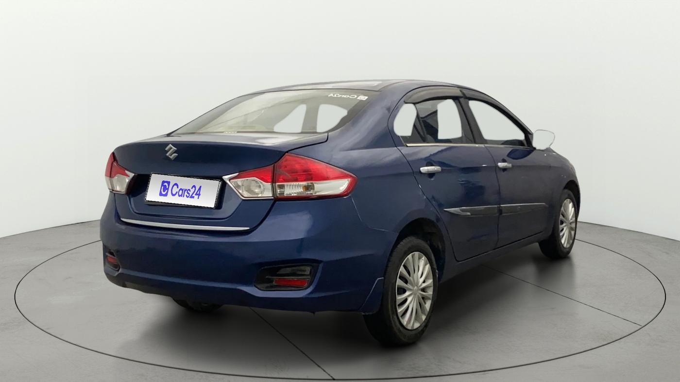 2017 Maruti Ciaz DELTA 1.4 MT PETROL, Petrol, Manual, 1,02,069 km, Right Back Diagonal